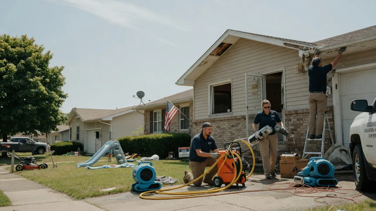 Water Damage Restoration in Mellott, IN near me